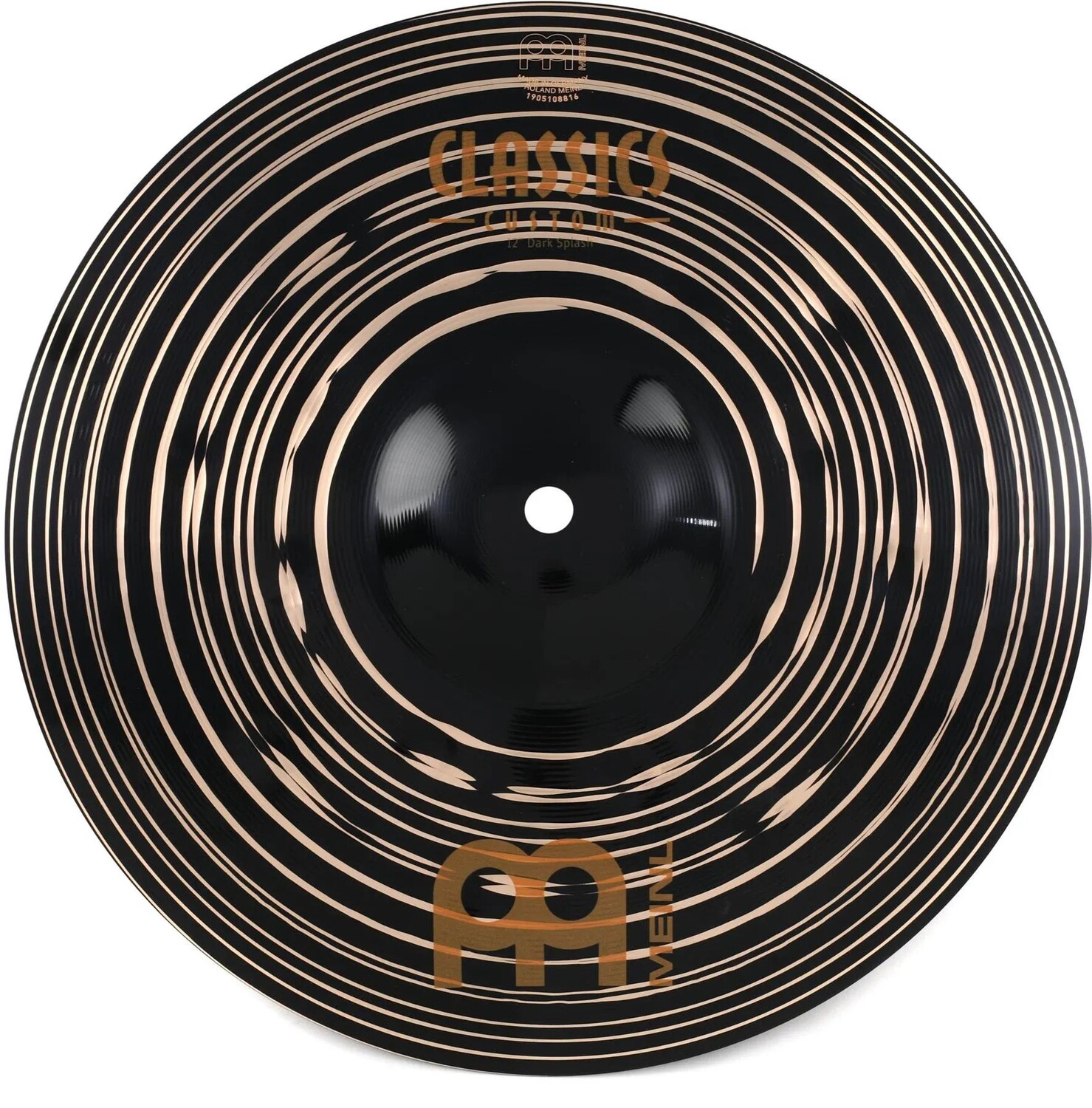 

Тарелки Meinl 12-дюймовые Classics Custom Dark Splash Cymbal