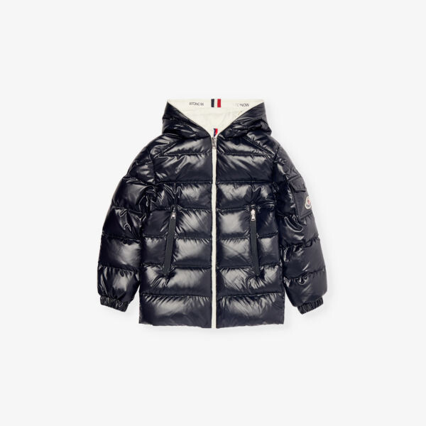 

Утепленная куртка-пуховик Ganzorig 4-10 лет Moncler, синий