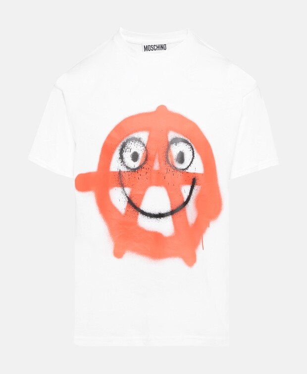 

Футболка Moschino, цвет Wool White