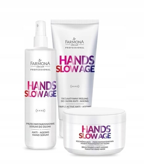

Антивозрастная Процедура Для Рук Farmona Hands Slow Age