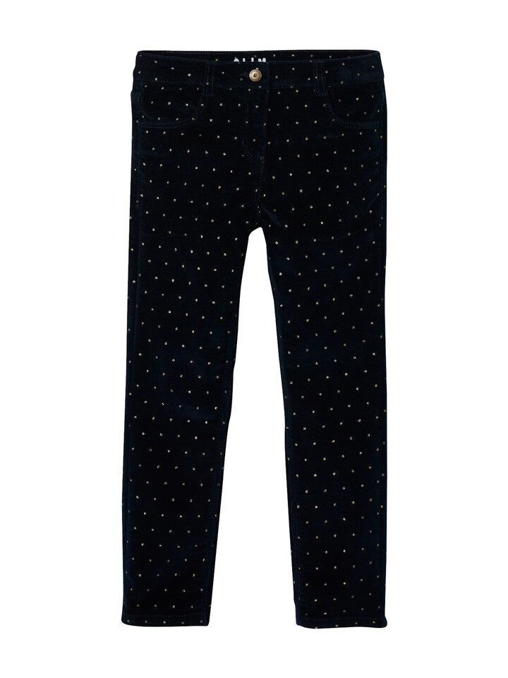 

Тканевые брюки vertbaudet Slim fit, темно синий