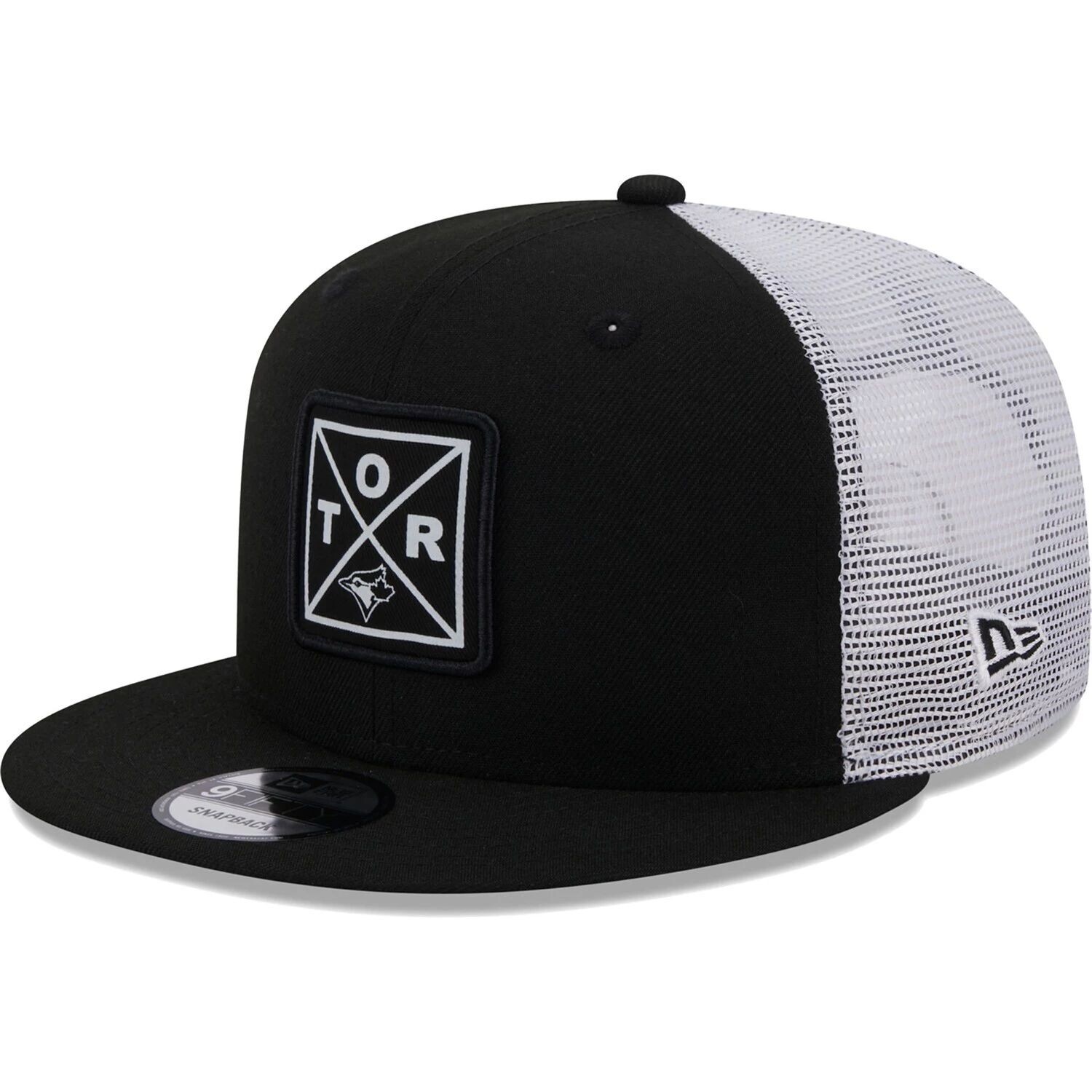 

Мужская черная кепка New Era Toronto Blue Jays Vert Squared Trucker 9FIFTY