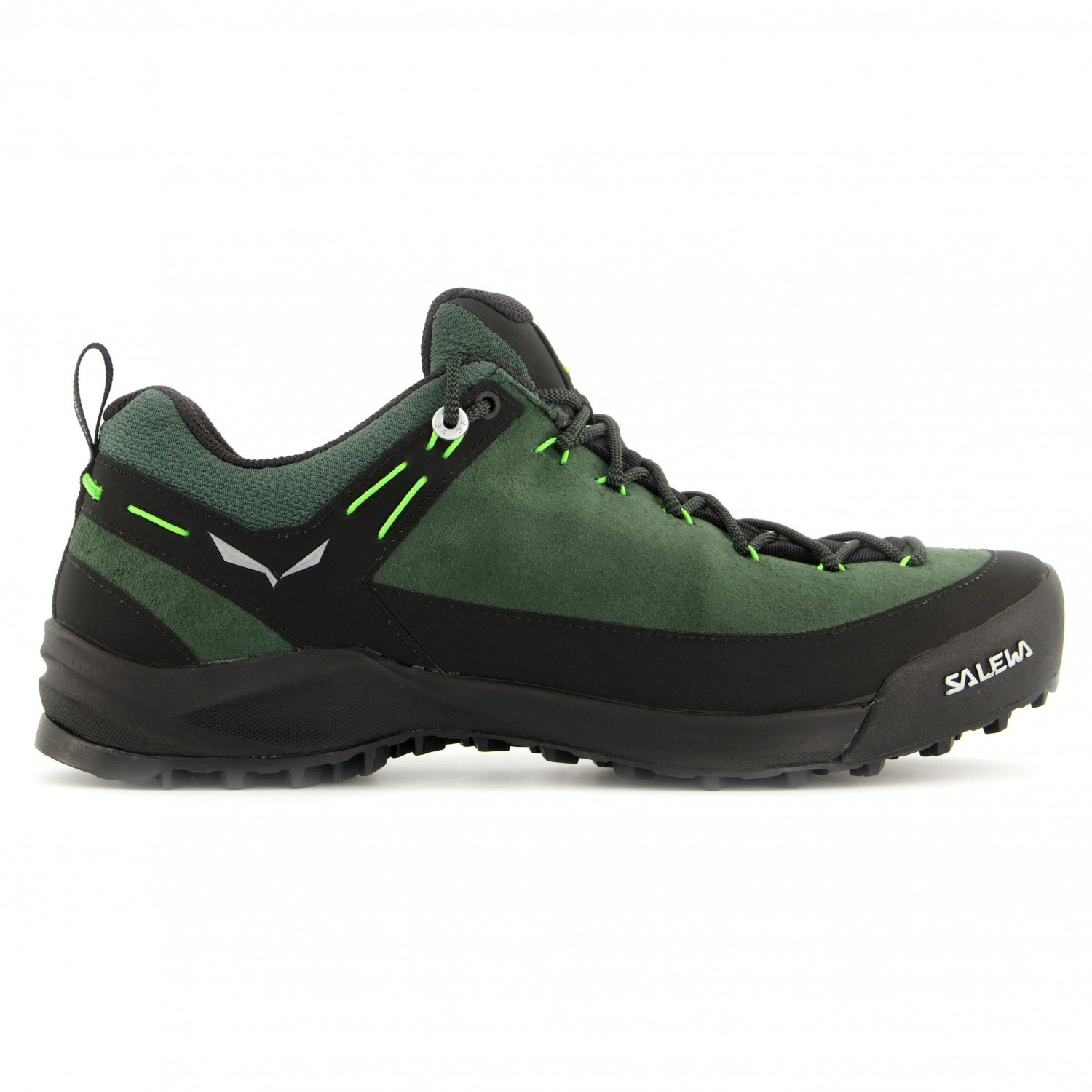 Мультиспортивная обувь Salewa MS Wildfire Leather, цвет Raw Green/Black