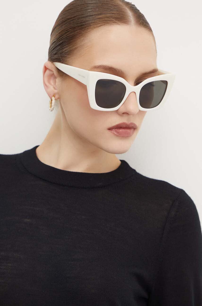 

Солнцезащитные очки Saint Laurent, белый