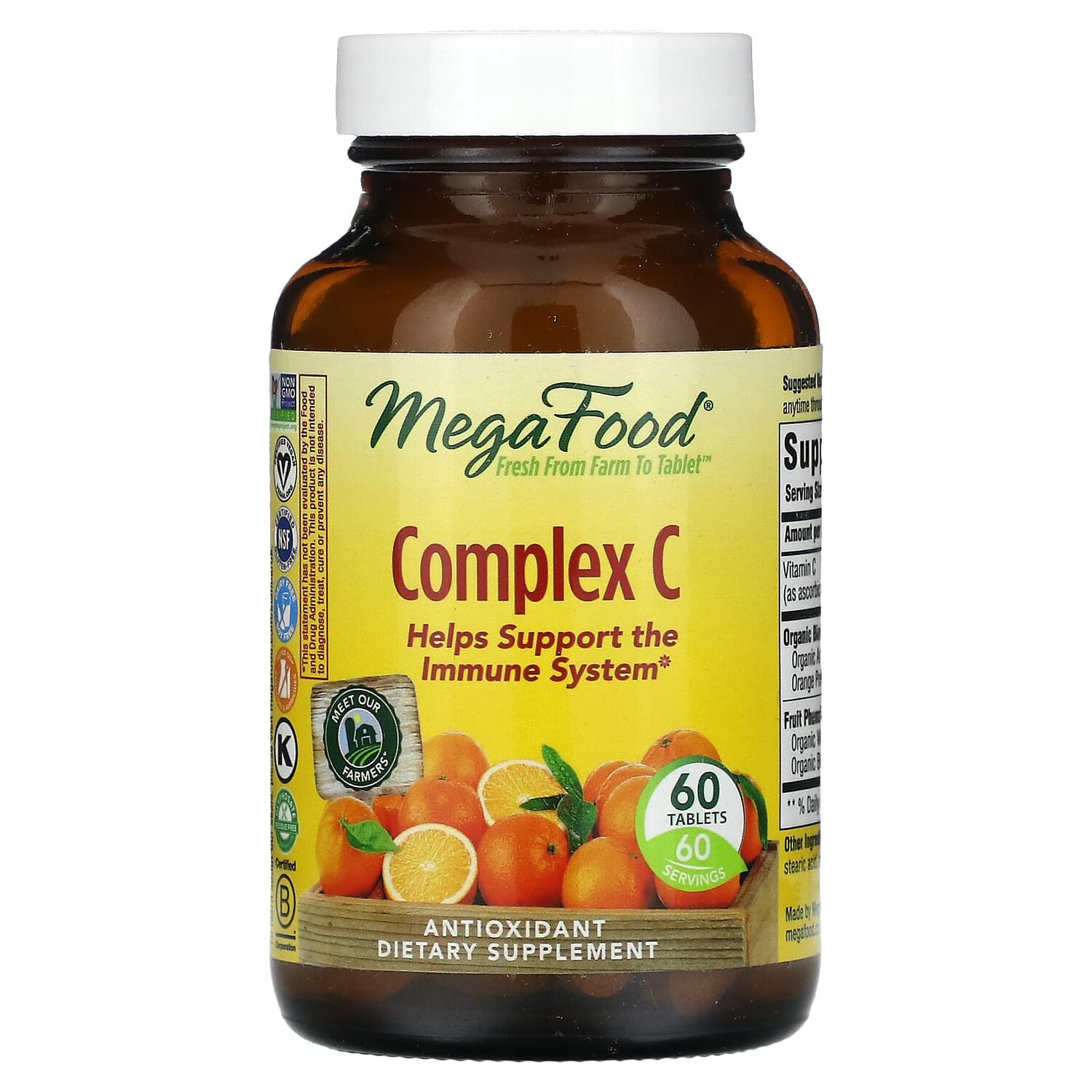 

Complex C, 60 таблеток, MegaFood