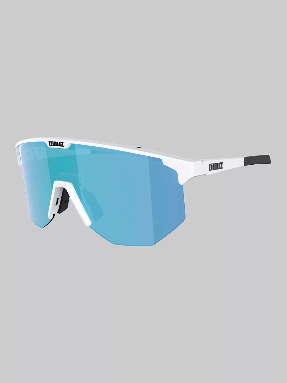 

Маленькие матовые белые солнцезащитные очки Hero Bliz Active Eyewear, мультиколор