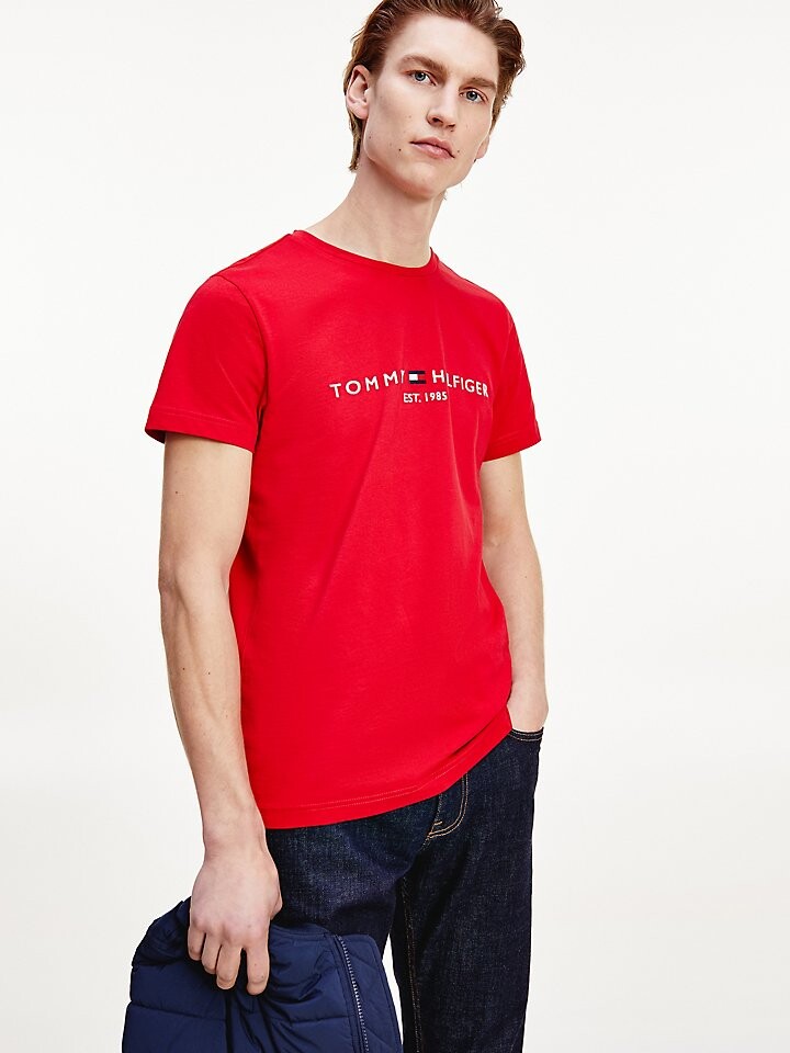 

Футболка с логотипом Hilfiger Tommy Hilfiger