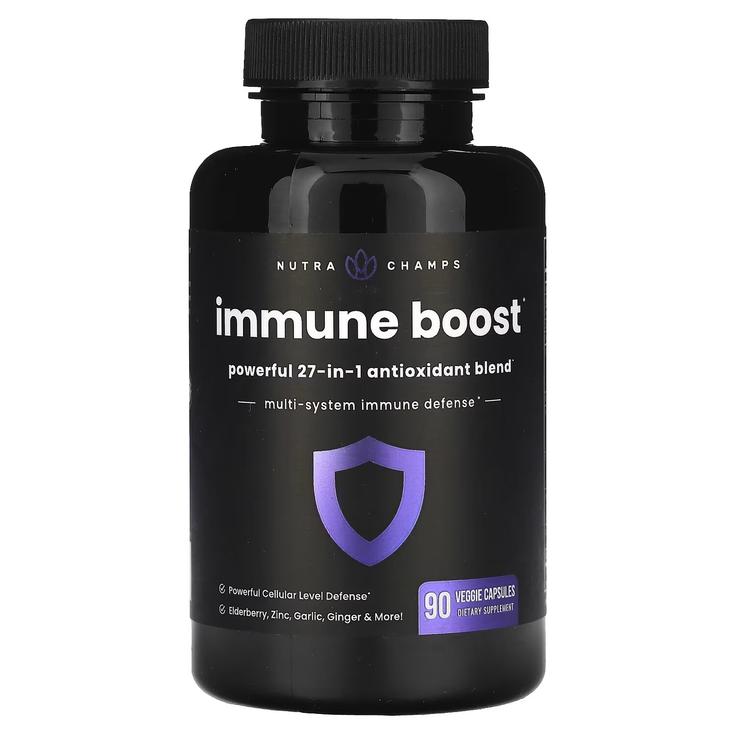 

NutraChamps Immune Boost 90 растительных капсул
