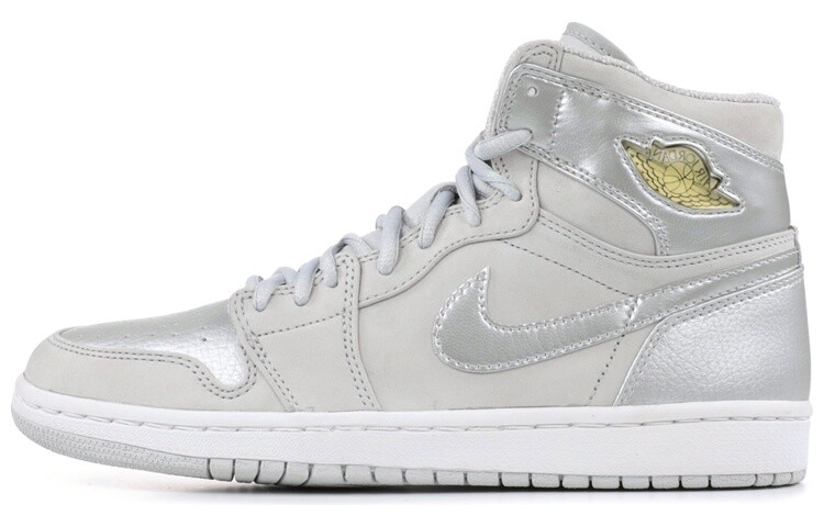 

Air Jordan 1 CO.JP, серебристый металлик, 2001 г.