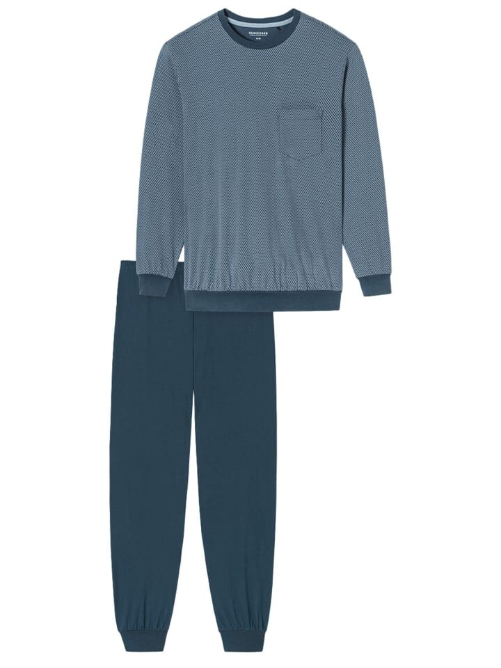

Пижама Schiesser Comfort Essentials, цвет blaugrau