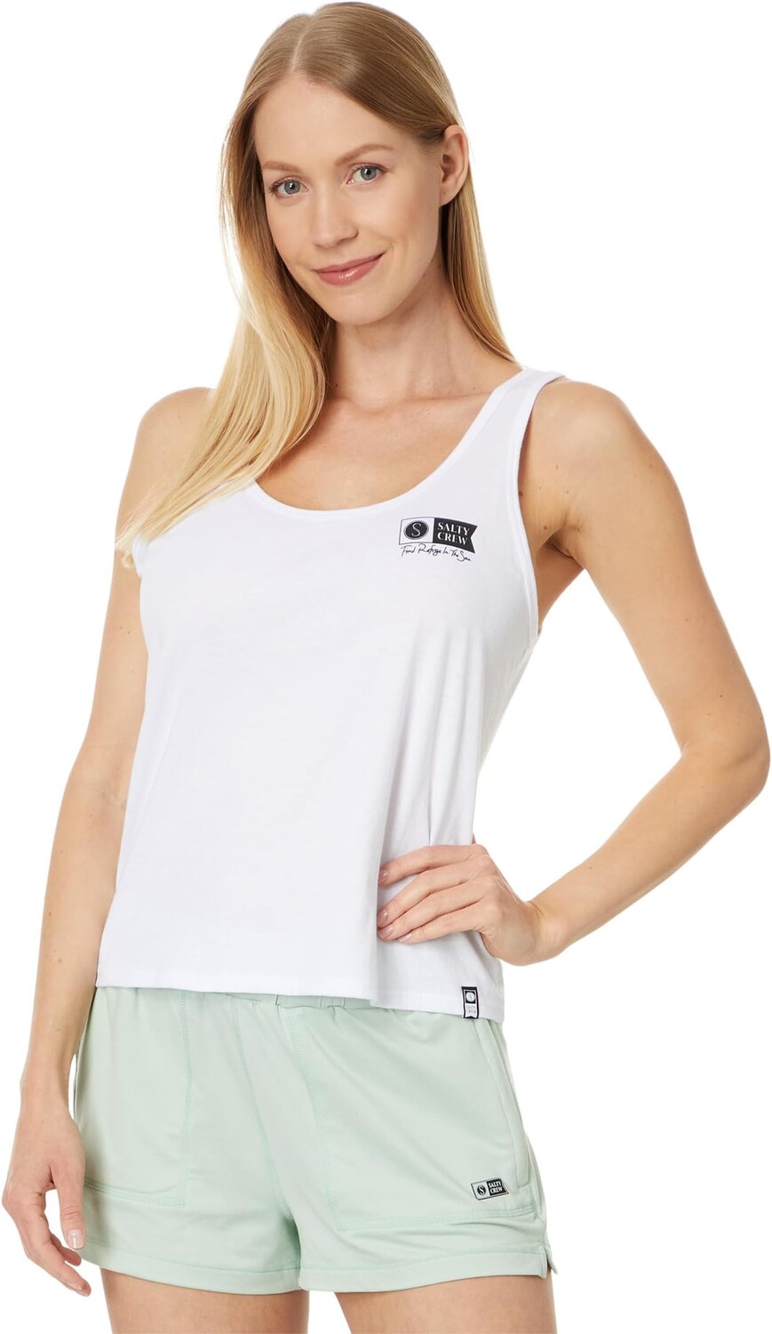 

Топ Salty Crew Alpha Classic Tank, белый