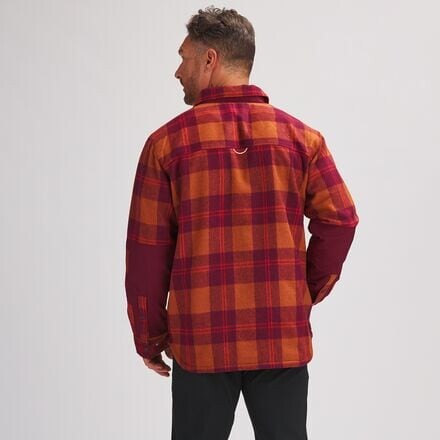 

Тяжелая фланелевая куртка-рубашка – мужская Backcountry, цвет Loam Plaid