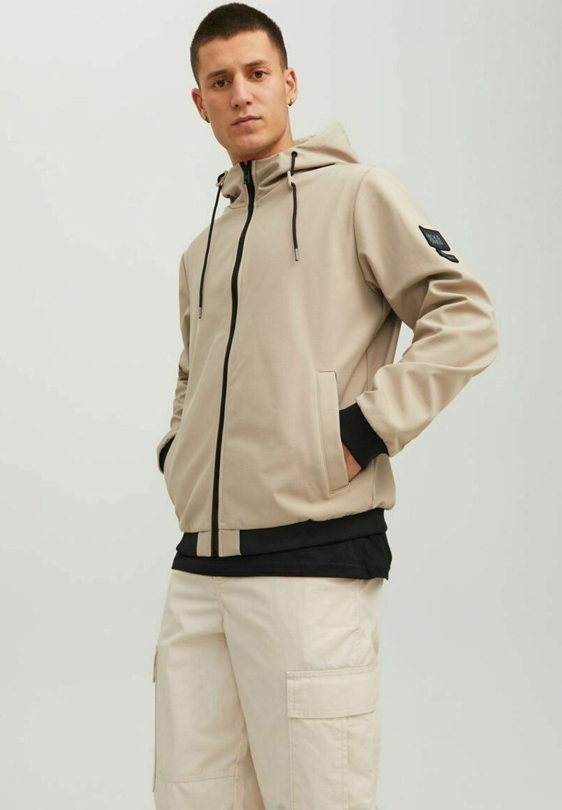 

Легкая куртка JCOCLASSIC WAFFLE NOOS Jack & Jones, булыжник