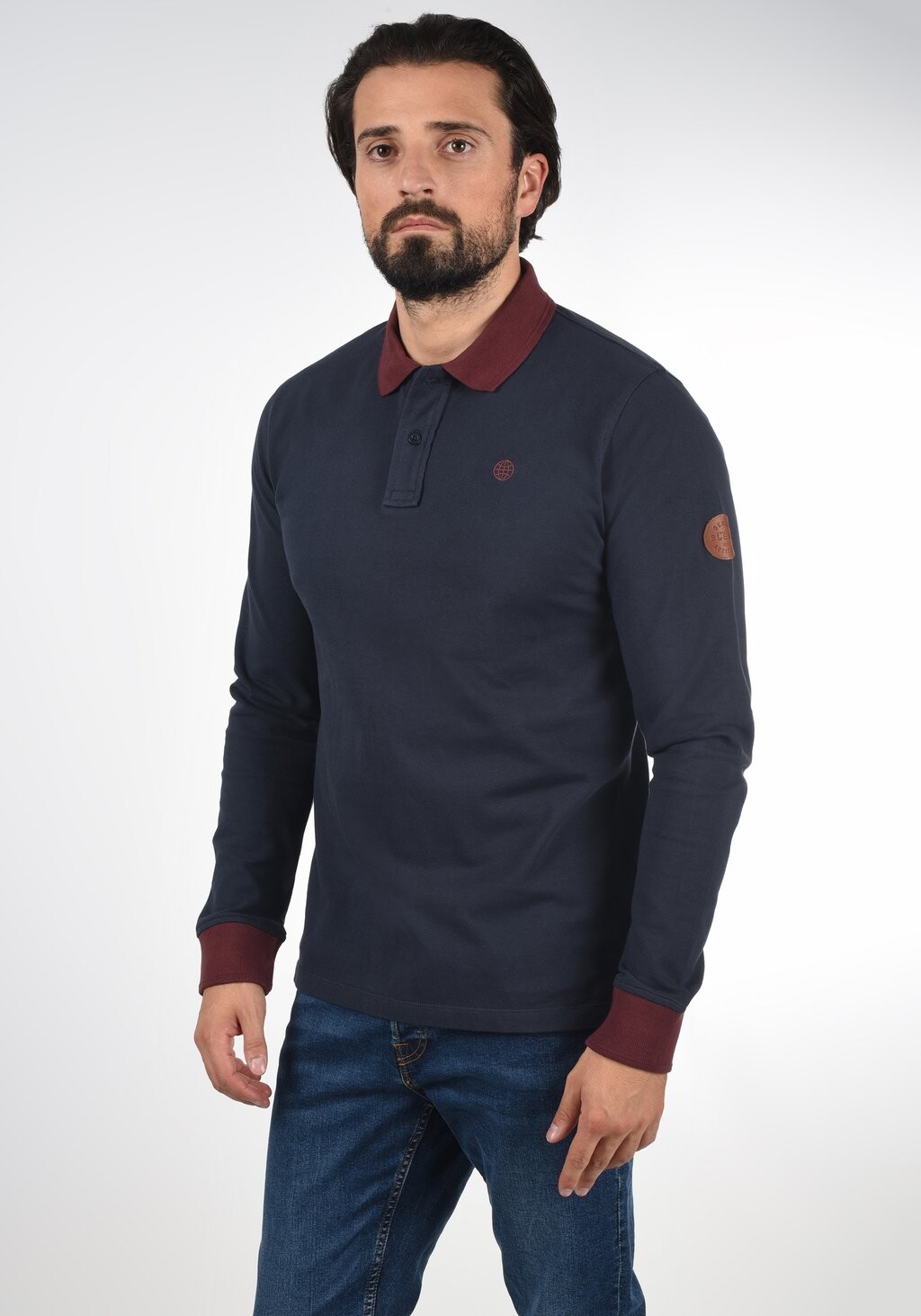

Футболка с длинным рукавом Bhralle Blend, цвет dark navy