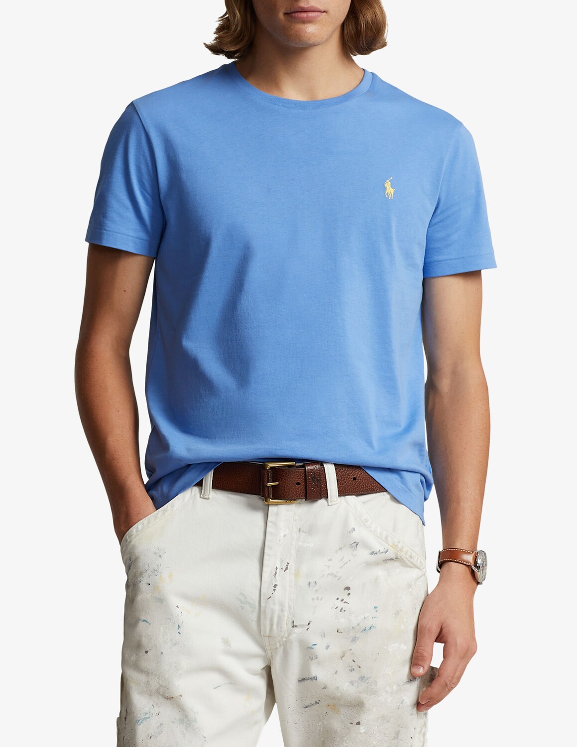 

Футболка из джерси Ralph Lauren, синий
