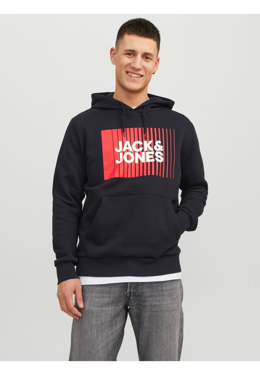 

Худи Jack & Jones, черный