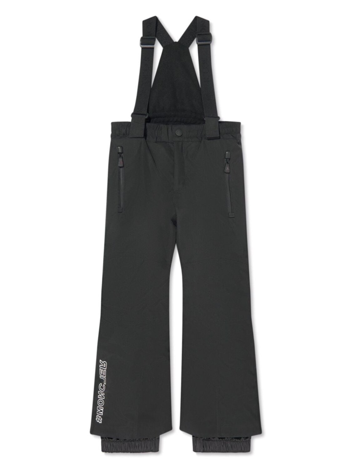 

Moncler Enfant лыжные брюки с логотипом, черный