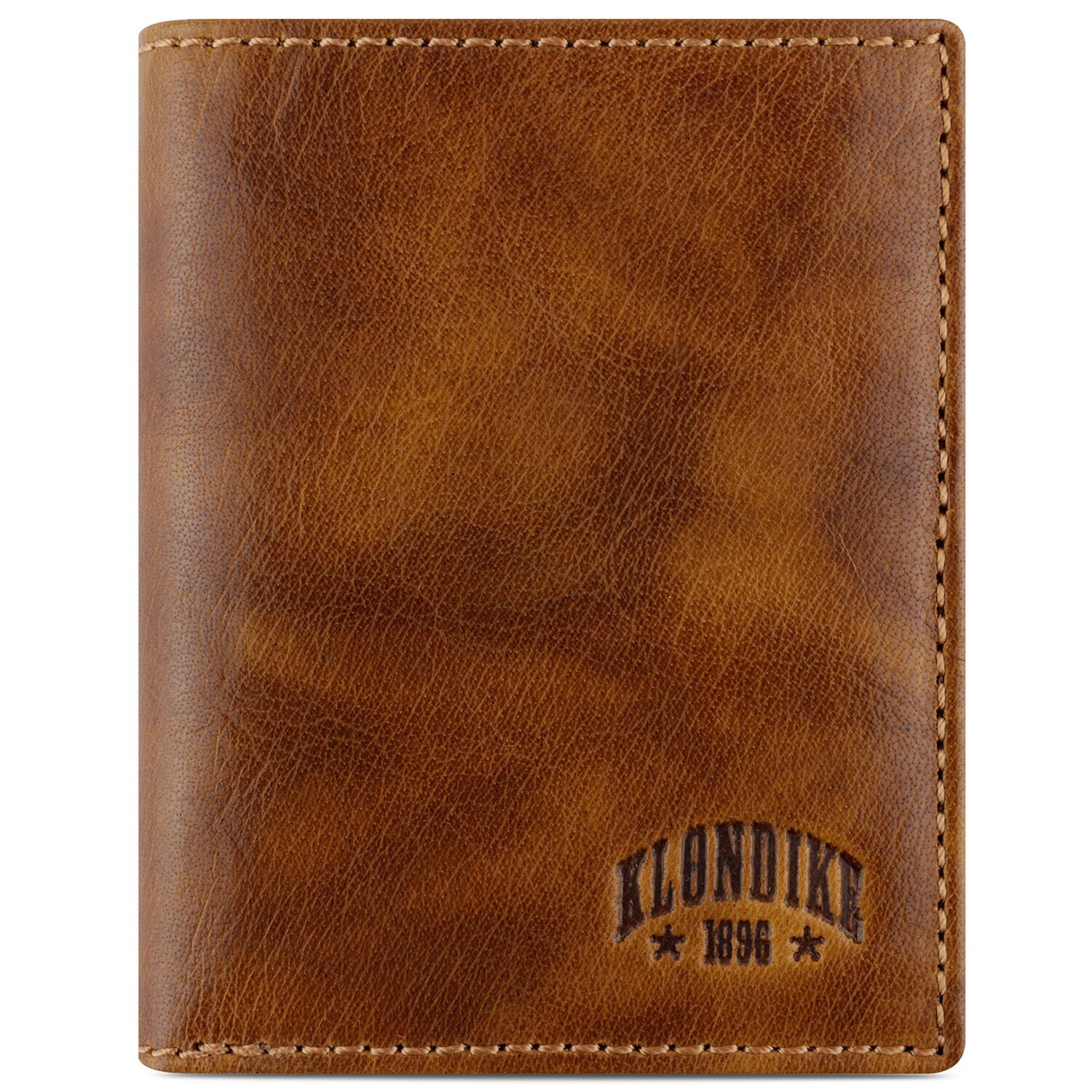 

Кошелек KLONDIKE 1896 Mountain Alfie RFID Leder 9 см, коньячный
