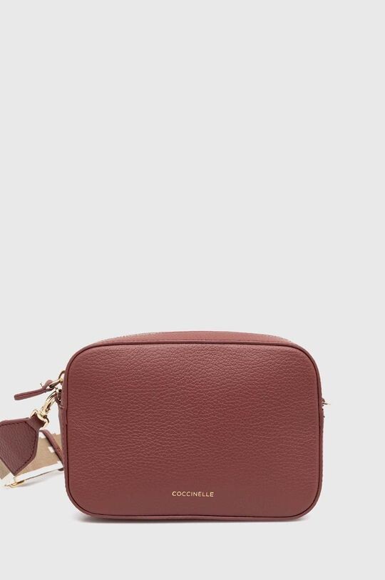 

Кожаная сумка ТЕБЕ Coccinelle, коричневый
