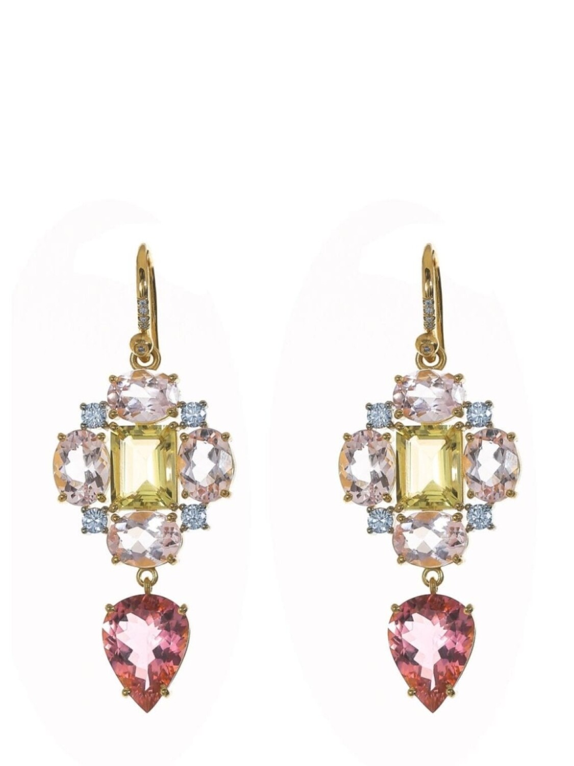 

Серьги Gemmy Gem из желтого золота Irene Neuwirth, золотой