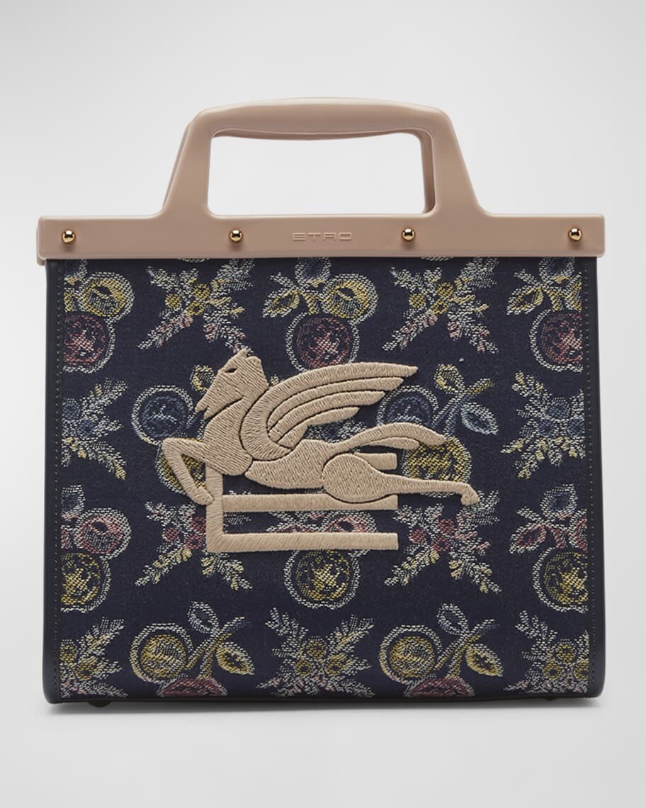 

Холстовая сумка для покупок Love Trotter Flower Etro