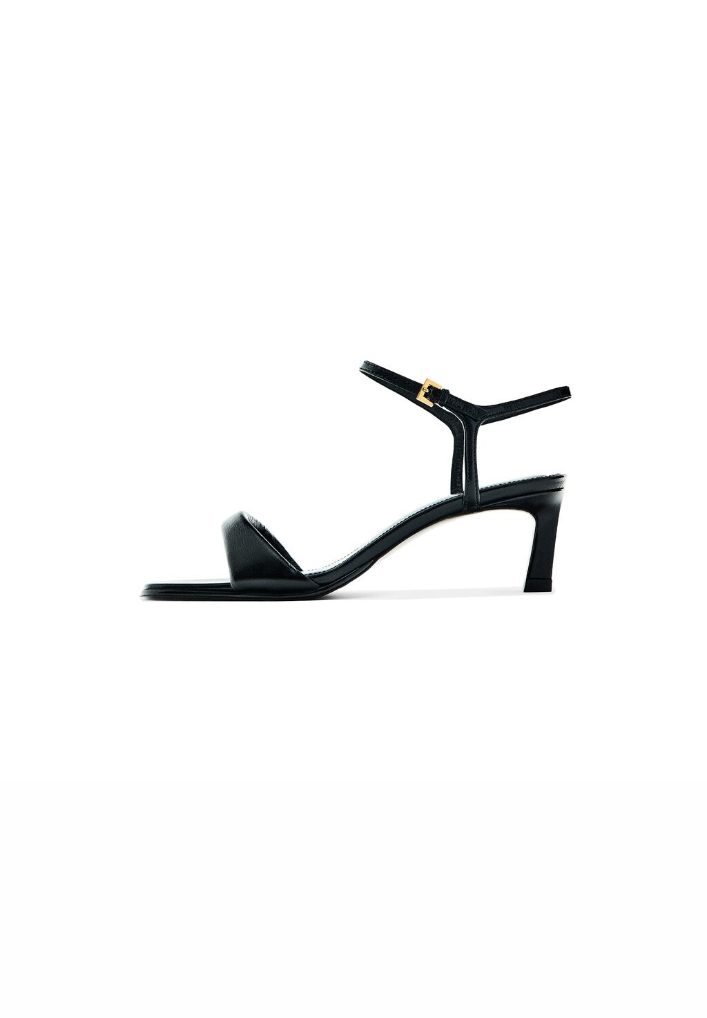 

Сандалии MID-HEEL Massimo Dutti, черный