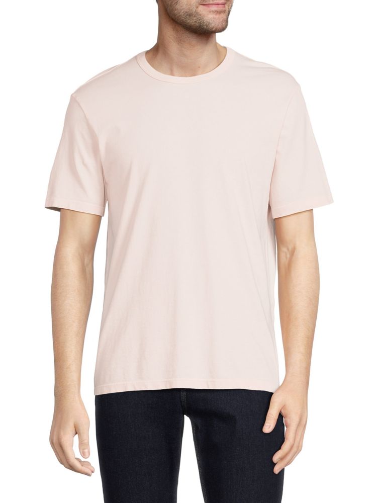 Хлопковая футболка с коротким рукавом Vince, цвет Washed Rose хлопковая футболка с коротким рукавом vince цвет vermouth