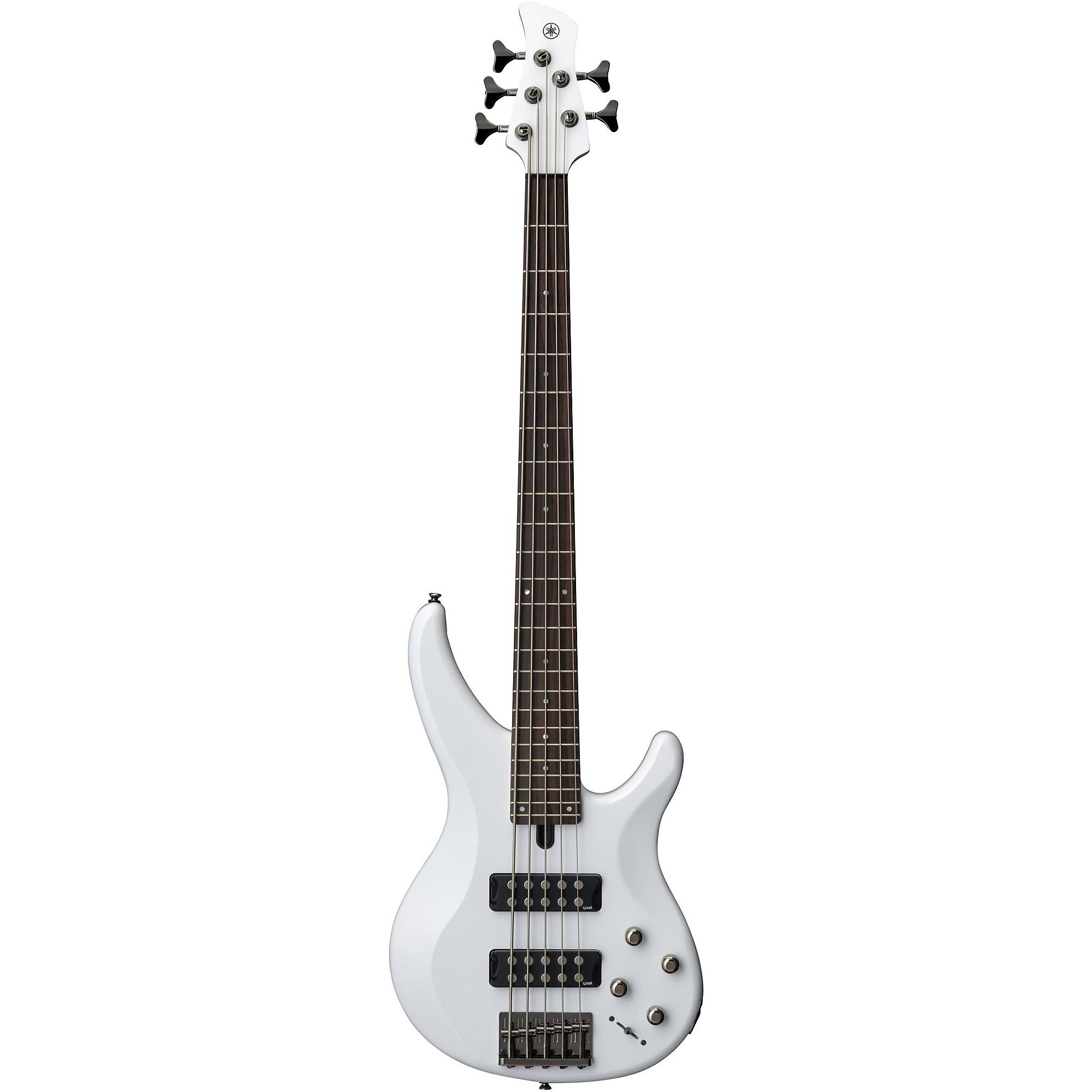 5-струнная электрическая бас-гитара Yamaha TRBX305 с накладкой из белого палисандра