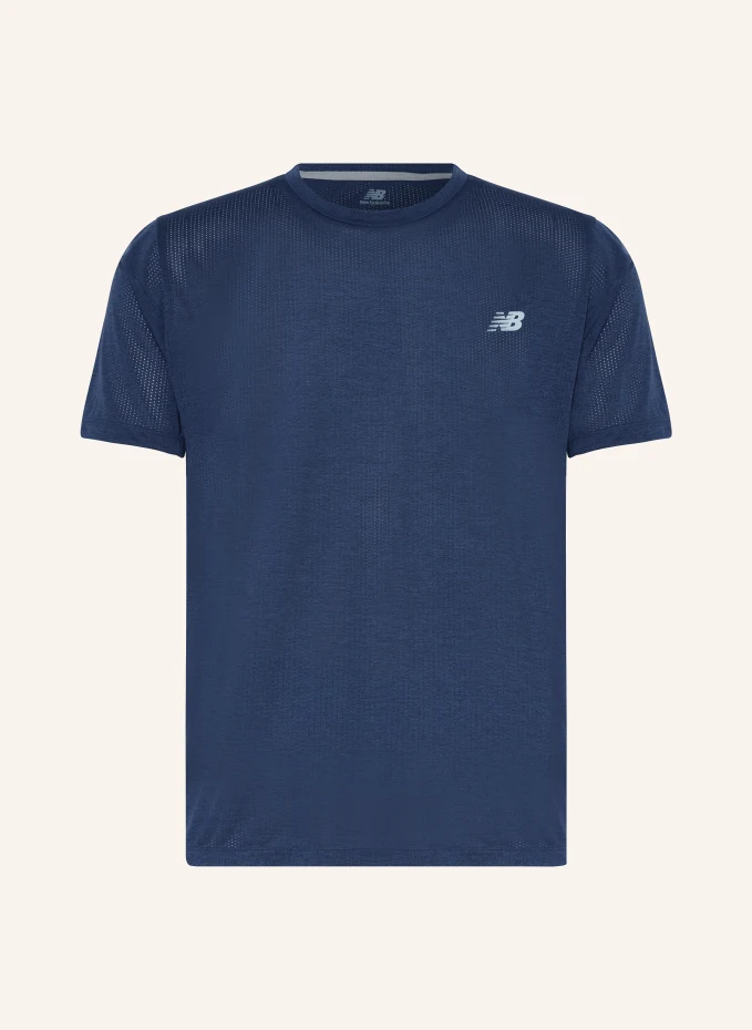 Беговая рубашка nb athletics New Balance, синий