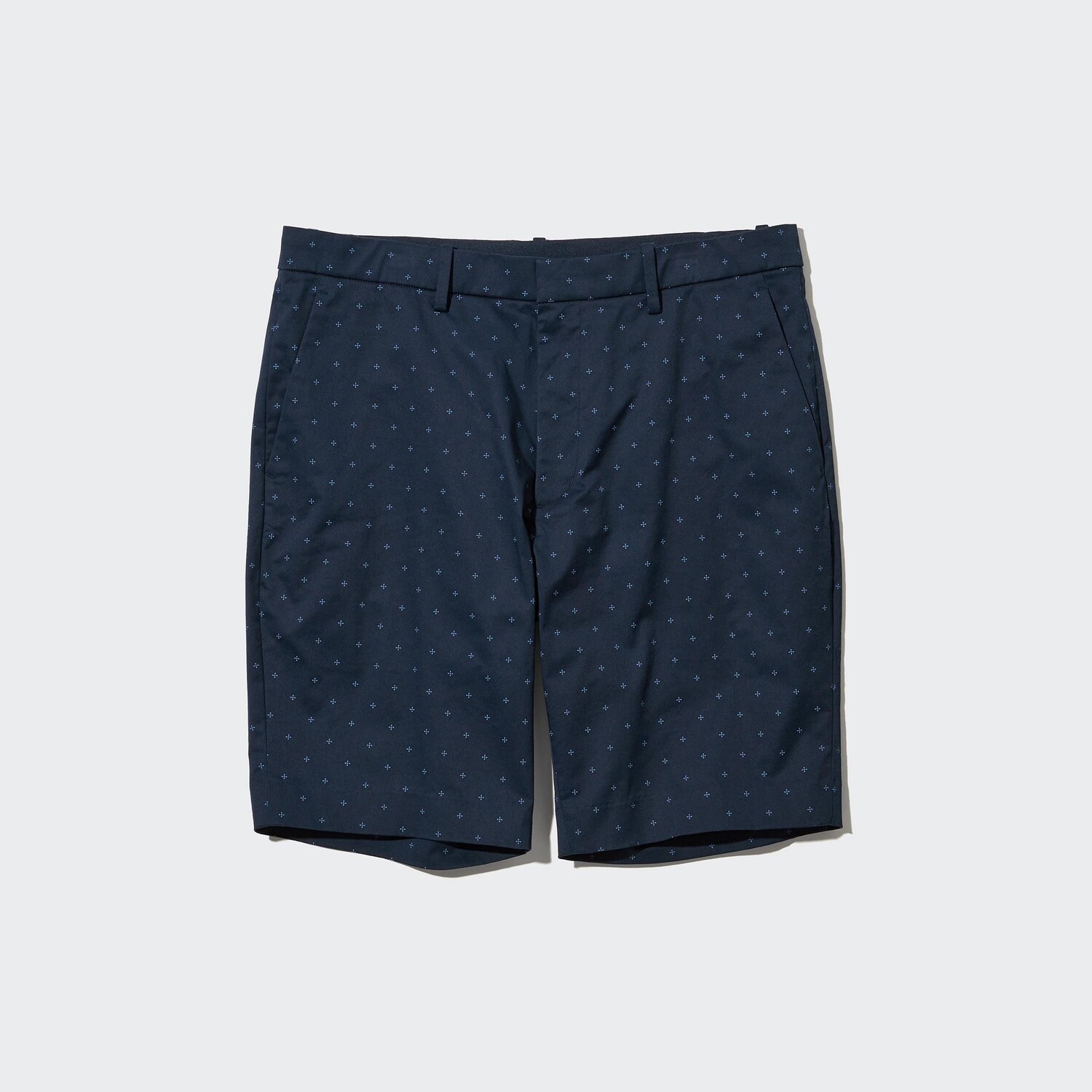 

Шорты-стрейч Uniqlo Slim Fit, темно-синий