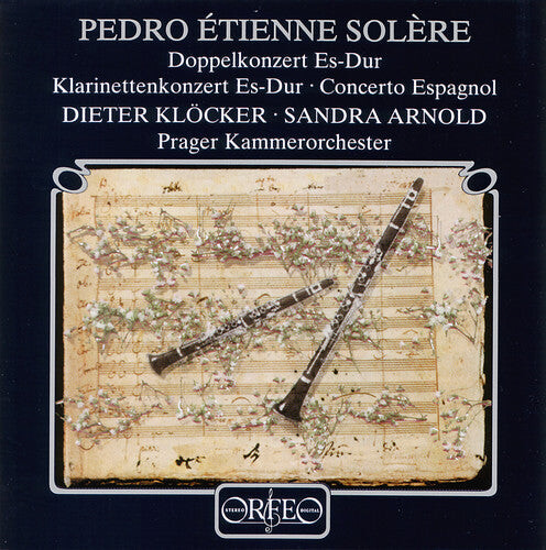 

CD диск Solere / Kloecker, Dieter / Prague Cham Orch: Clarinet Cti / Cto Espagnol