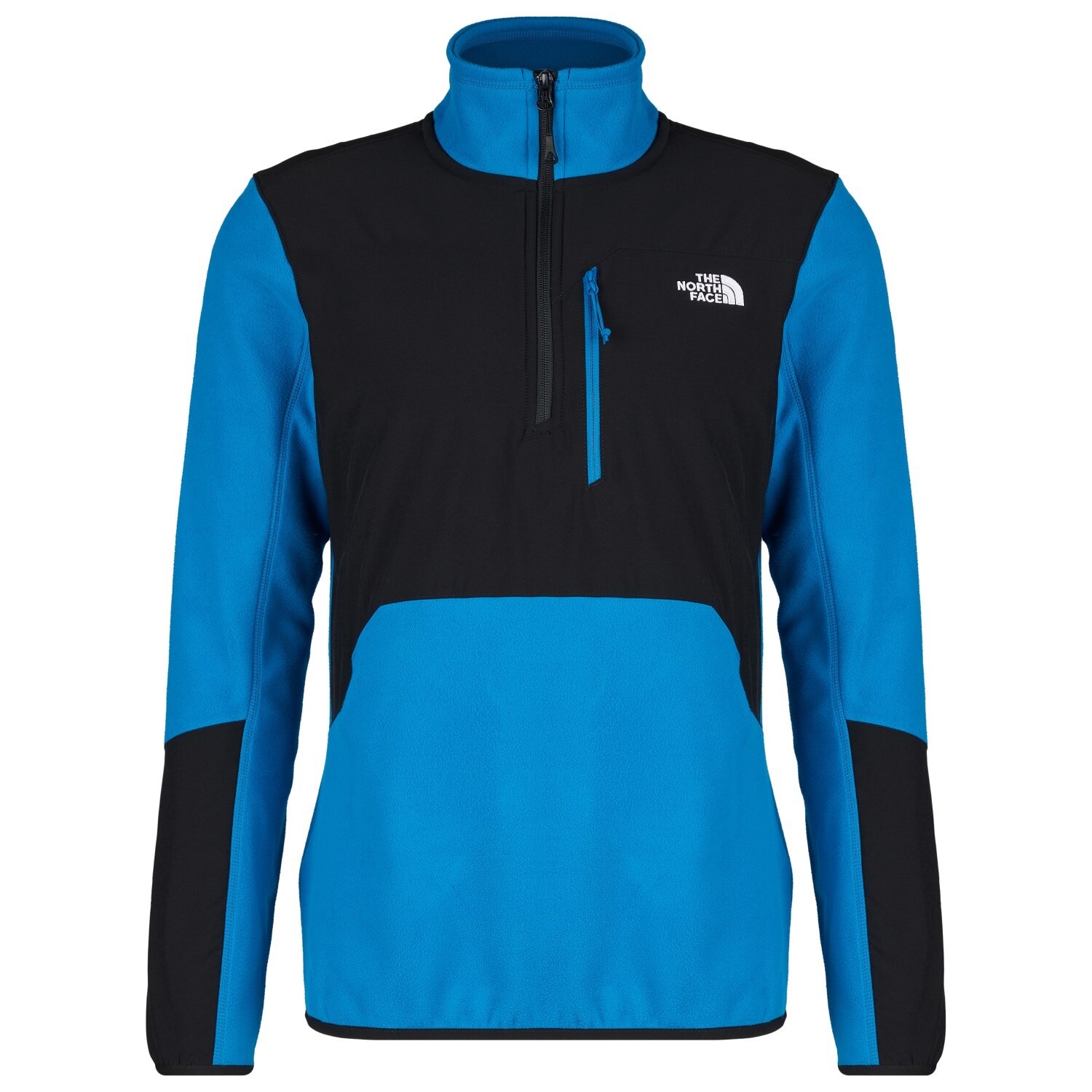 

Флисовый свитер The North Face Glacier Pro 1/4 Zip, цвет Adriatic Blue/TNF Black