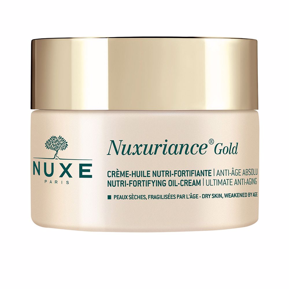 цена Крем против морщин Nuxuriance gold crema-aceite nutri-fortificante Nuxe, 50 мл