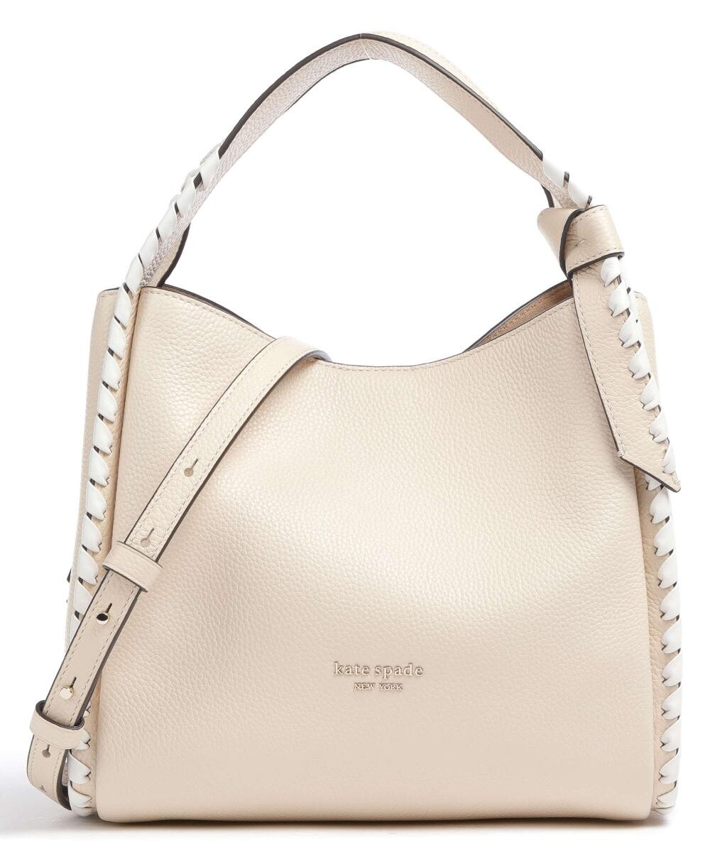 

Сумка Knott Whipstitched из зерненой кожи Kate Spade New York, бежевый