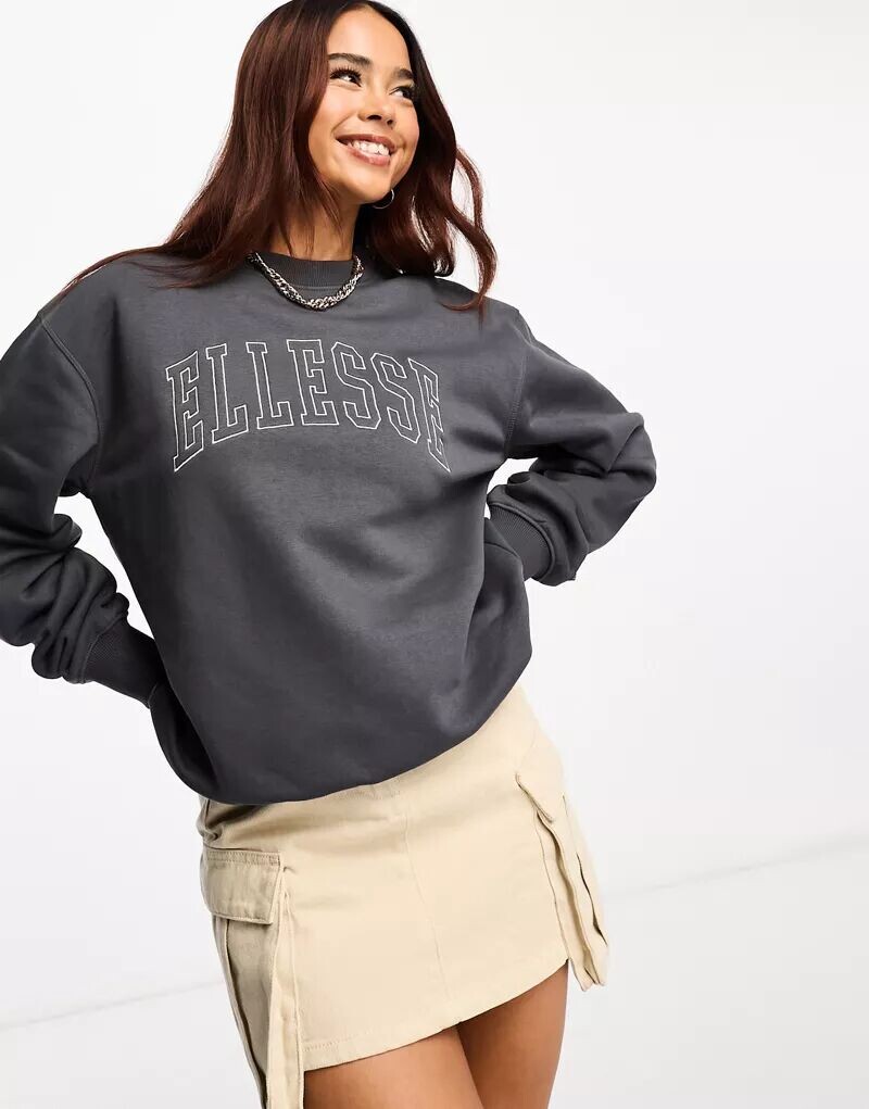 

Темно-серый свитшот ellesse Eoardo