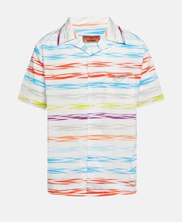 

Рубашка с короткими рукавами – размер оверсайз Missoni, белый