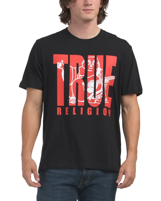 

Футболка «Настоящий Будда» True Religion, черный
