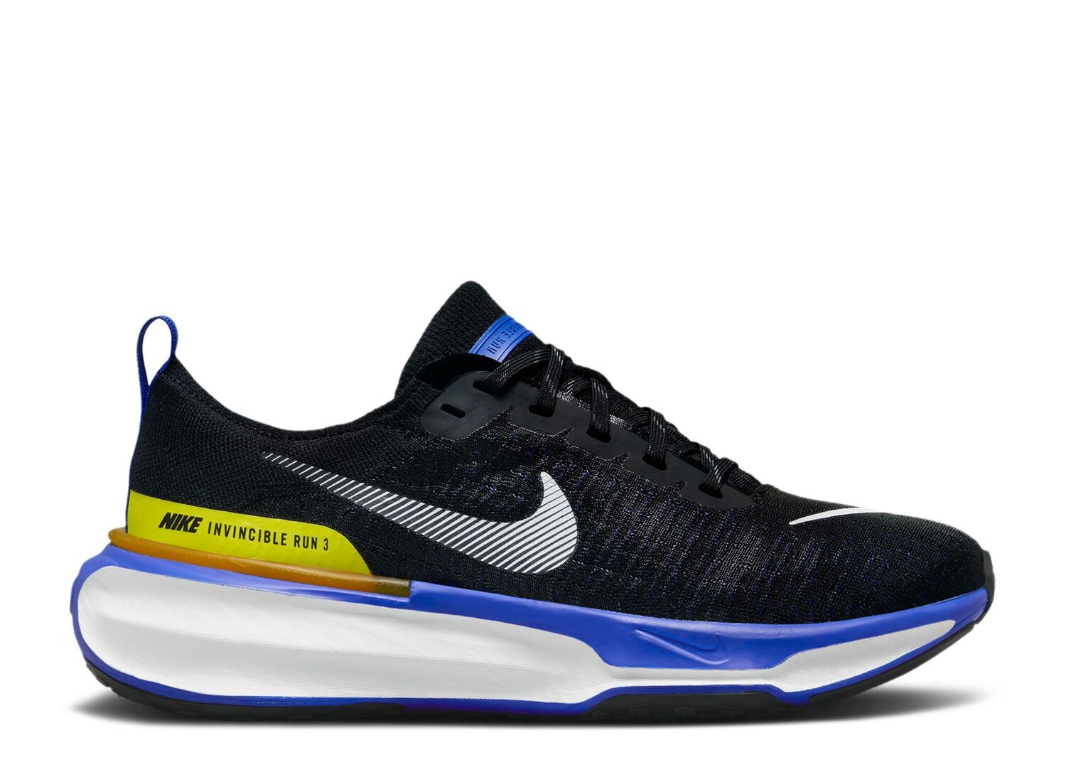 

Кроссовки Nike Zoomx Invincible Run Flyknit 3 'Black Racer Blue', черный