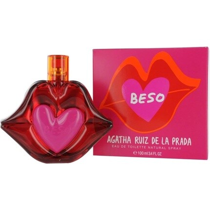 

Prada Agatha Ruiz De La Beso Eau De Toilette Spray For Women With Fresh Citrus White Flower Apple And Jasmine 100ml