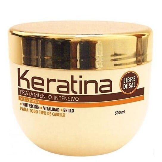 

Кератиновая маска для поврежденных волос без соли, 500мл Kativa, Keratin Masque