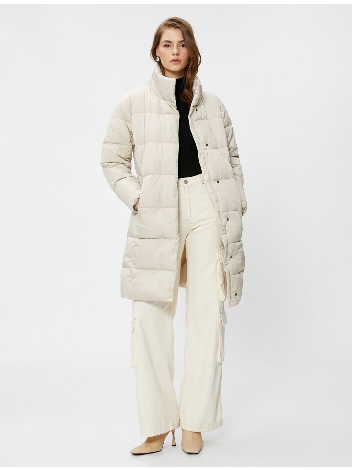 

Пуховик KOTON Anorak, цвет stein