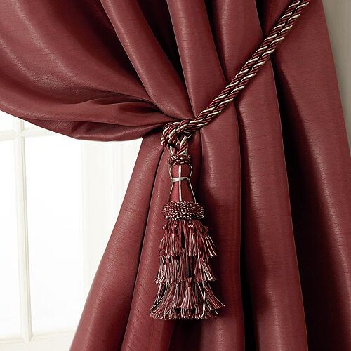 

Подхват для штор Шарлотта с кисточками Elrene Home Fashions, цвет Red