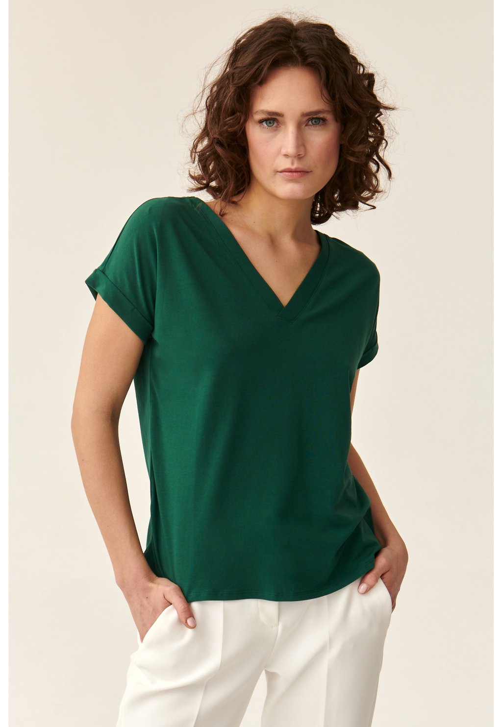 Блузка TATUUM, зеленый блузка мизурия с фигурным узором tatuum зеленый