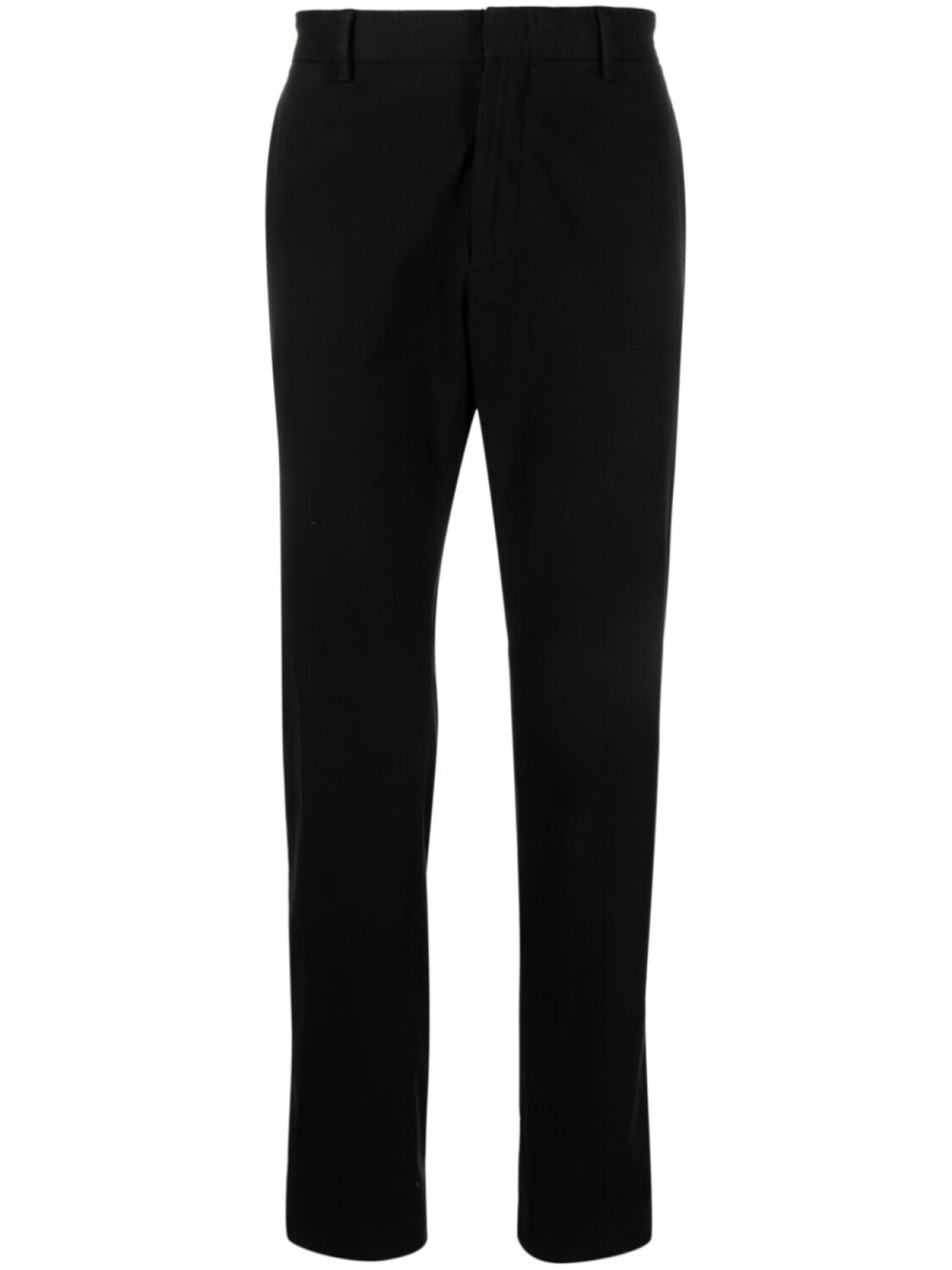 

Zegna узкие брюки строгого кроя, черный