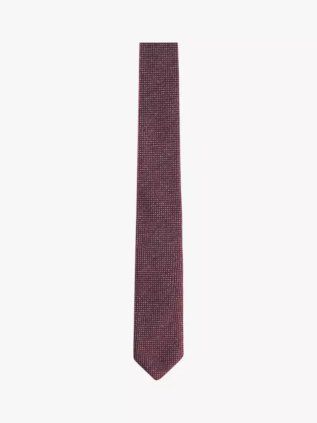 

Галстук HUGO BOSS HUGO Heritage, цвет dark red