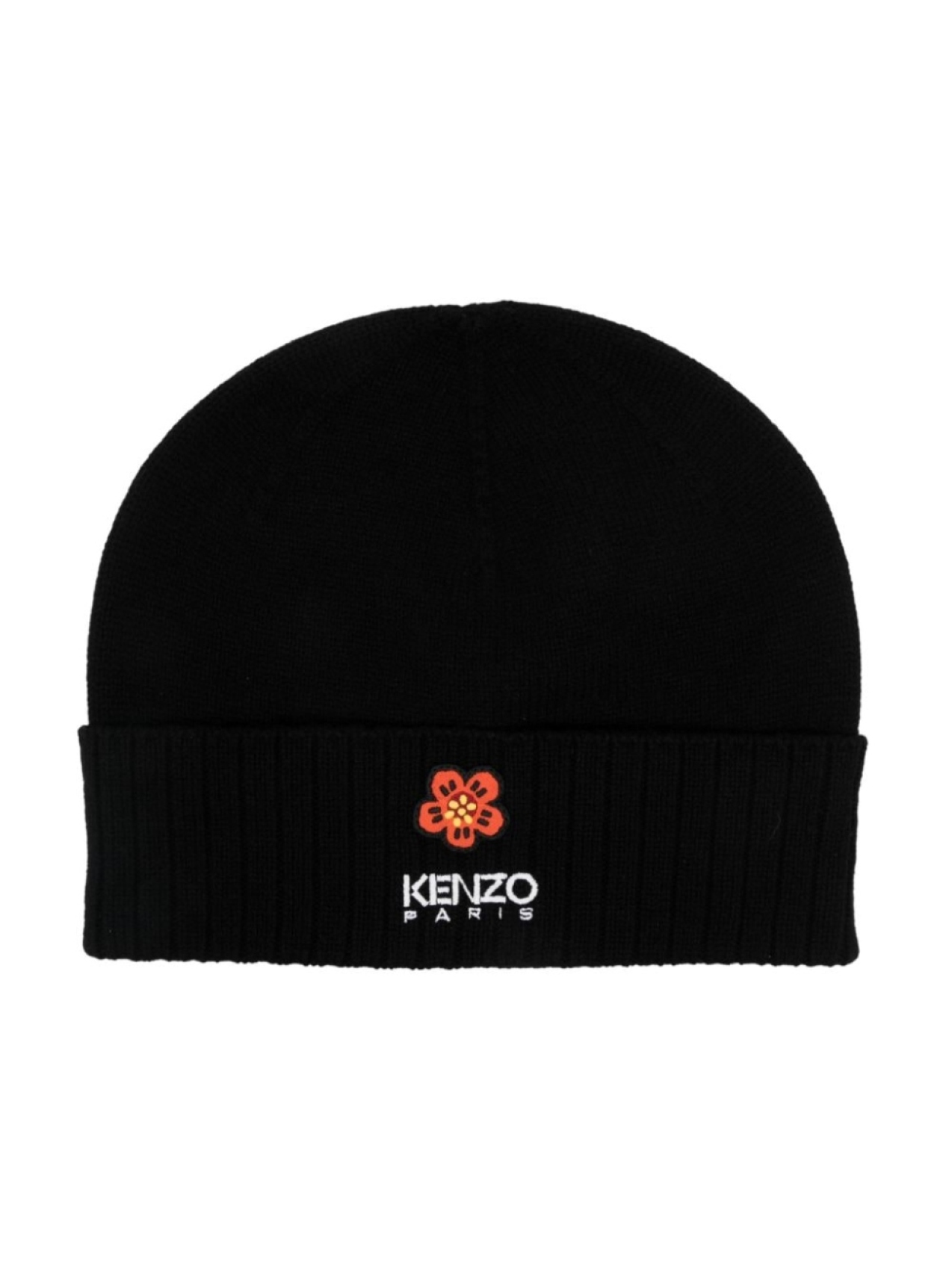 

Kenzo шерстяная шапка бини Boke Flower, черный