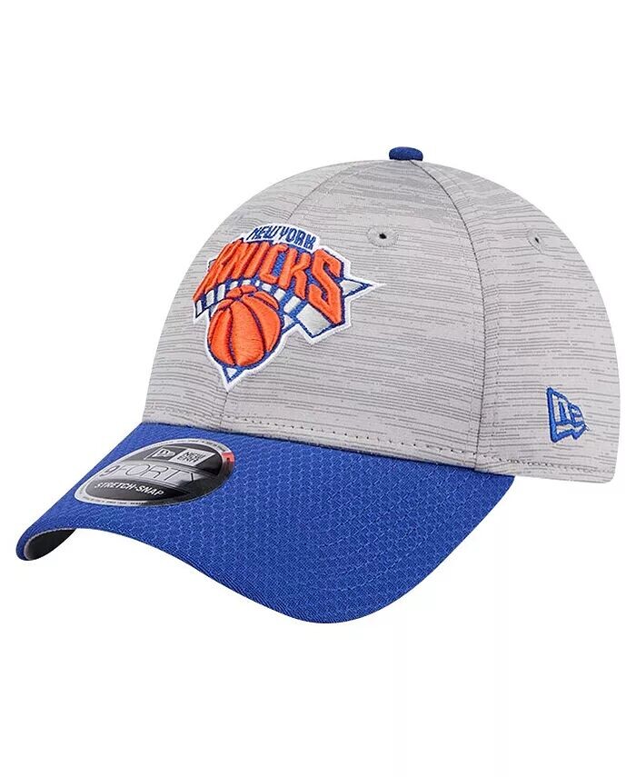 

Мужская двухцветная регулируемая кепка New York Knicks Active Digi-Tech серо-серого/синего цвета 9Forty New Era, серый