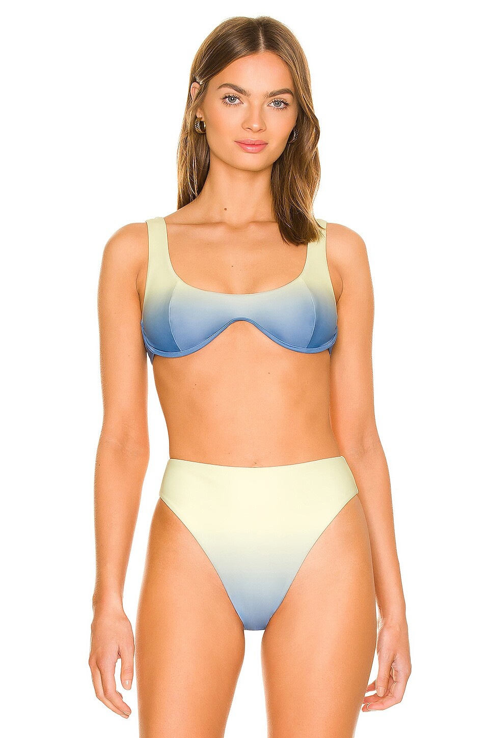 

Топ Lovers and Friends Danya, цвет Yellow & Blue Ombre