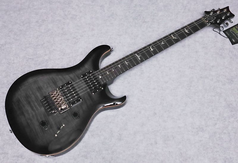 

Электрогитара PRS SE Custom 24 Floyd Electric Guitar Charcoal Burst Finish - W/Setup & Bag