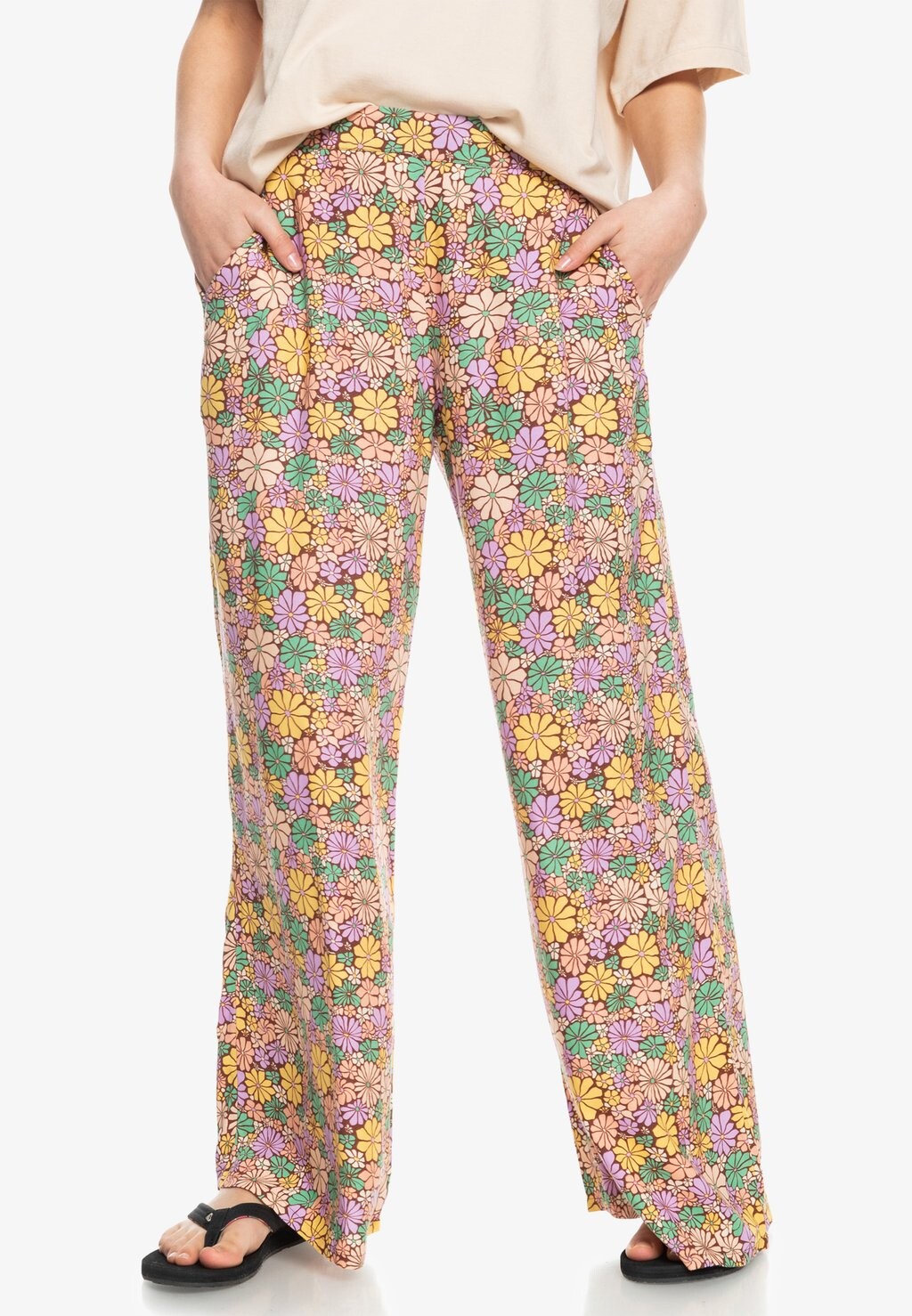 

Брюки Midnight Avenue Roxy, розовый